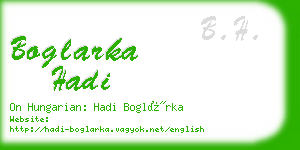 boglarka hadi business card